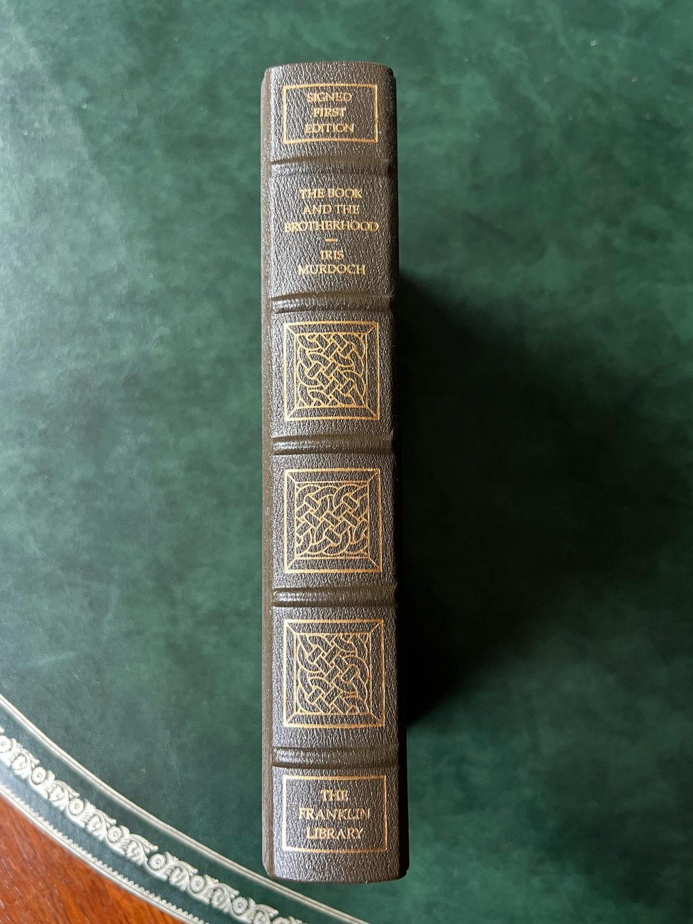 Collectible Signed Book The Book and the Brotherhood by Iris Murdoch